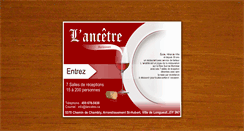 Desktop Screenshot of lancetre.ca